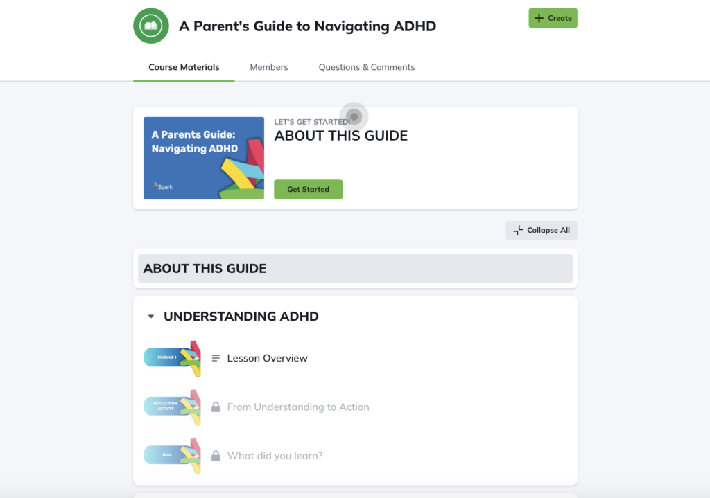 ADHD Parent Community Guide